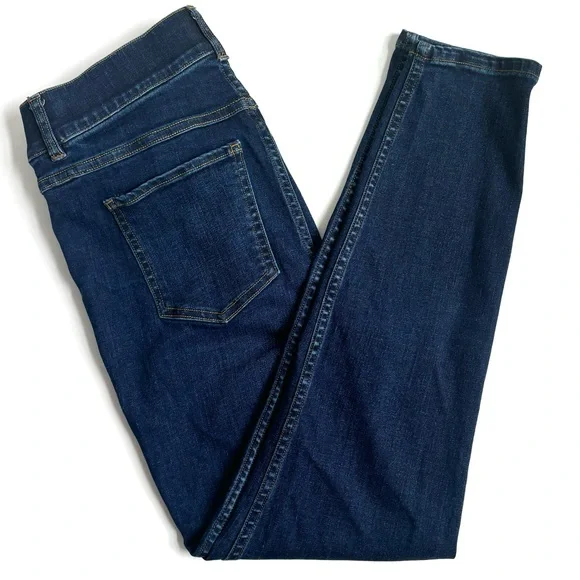 Spanx Ankle Skinny Pull On Jeans Midnight Shade Size Large Style no. 20342R - Picture 5 of 14